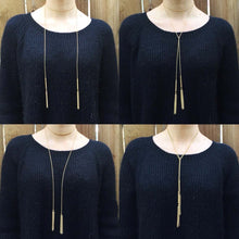 How to wear a wrap around necklace. 