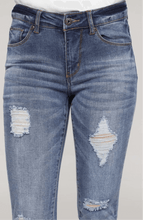 distressed-raw-hem-skinny-blue-jeans blue distressed jeans.