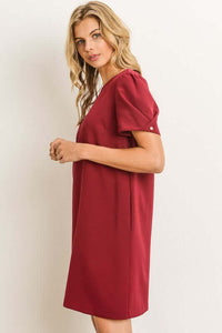Wrap Me Up Mini Dress