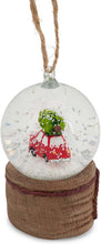 Bringing Home The Christmas Tree Snow Globe Ornament
